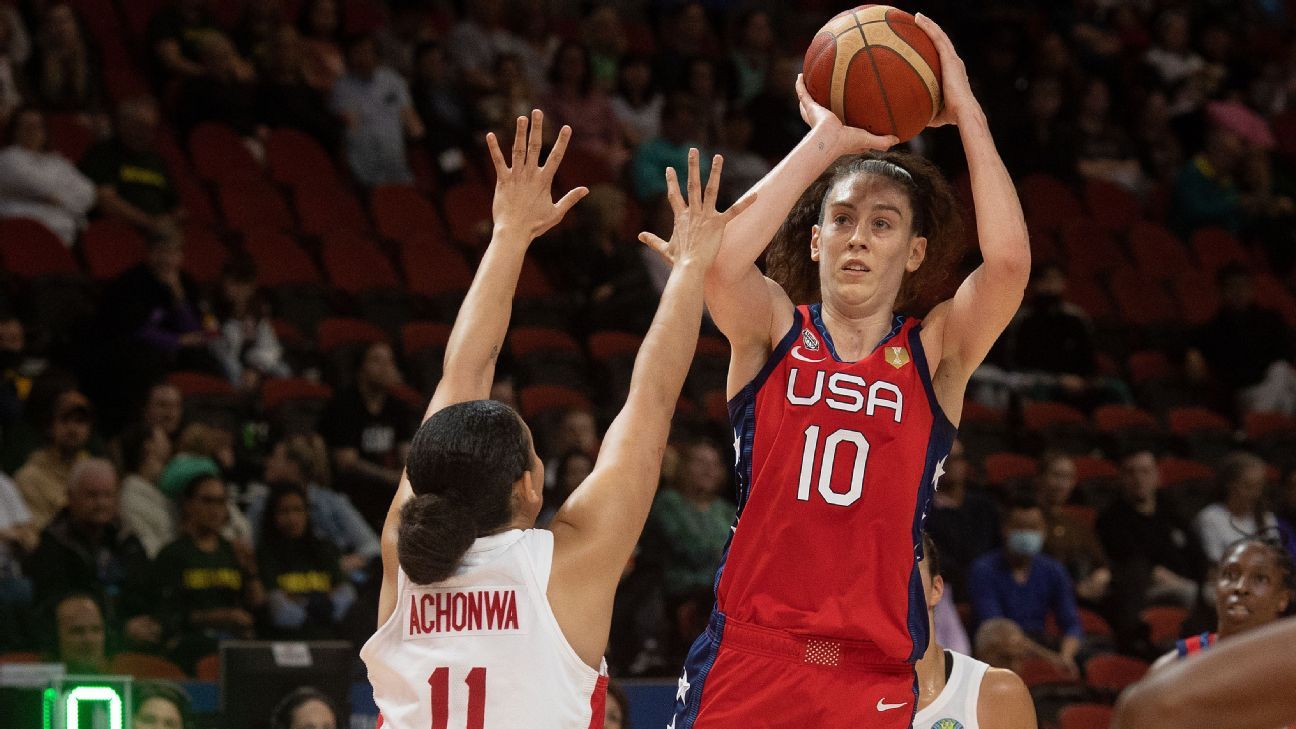 ทีม USA เอาชนะแคนาดา คว้าเหรียญทอง FIBA ​​Women’s Basketball World Cup